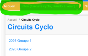 Circuits 2026 Gr1 et Gr2 dispo
