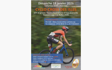 RESULTATS CYCLO-CROSS AL Avermes du 18 janvier 2026