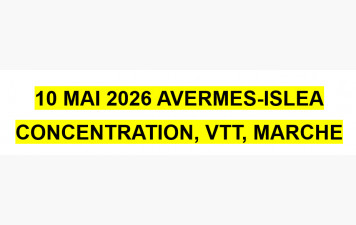 Concentration VTT, Marches 10 mai 2026